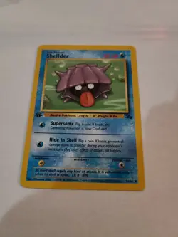 SHELLDER - 54/62 - 1st Edition Fossil - Common - Pokemon Card - NM - Image 1