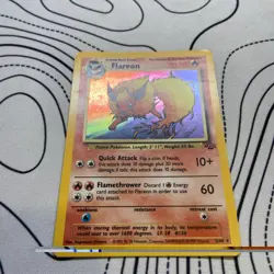 Flareon Holo 3/64 Jungle Unlimited Pokemon Card MP - Image 2