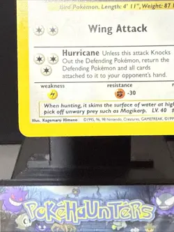 Pokemon Card Pidgeot 8/64 Jungle Set Holo Rare WOTC Played 2 - Image 5