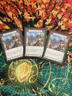3x Flesh and Blood FAB Shelter from the Storm NM 1st Edition The Hunted - Image 2