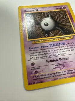 Pokemon Card - Unown [X] Neo Destiny 30/105 Rare WOTC TCG TRADING - Image 3