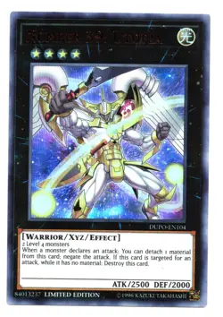 Yu-Gi-Oh Card: Number 39: Utopia DUPO-EN104 Ultra Rare Limited Edition! EX - Image 1