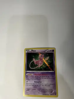 Pokemon Mew TCG Holo Rare Card 29/124 XY Fates Collide NM- Condition - Image 1