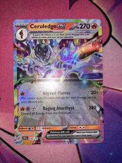 Ceruledge ex 036/191 Surging Sparks Holo Double Rare NM English SSP Pokemon Card - Image 2
