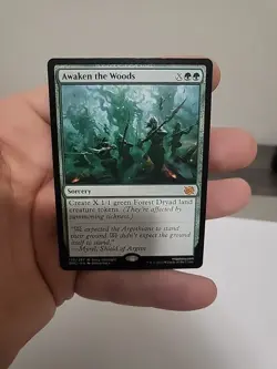 MTG - NM - Awaken the Woods - The Brothers' War (BRO) - #170 - Regular - Image 3