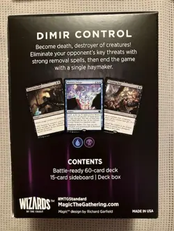 Magic: the Gathering 2022 Challenger Deck - Dimir Control (Blue-Black) - Image 2