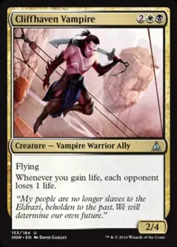 Hero Deal, English - 4 x MTG Cliffhaven Vampire Oath of the Gatewatch - Image 1