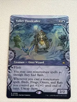 Valley Floodcaller (Showcase) Bloomburrow Foil - Image 1