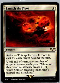 #188 Launch the Fleet Universes Beyond: Warhammer 40,000 Rare - Image 1