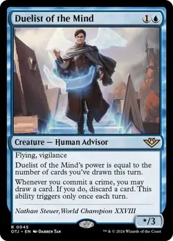 Duelist of the Mind (0045) - Outlaws of Thunder Junction - Rare - Image 1