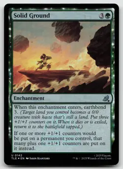 Solid Ground U Foil Avatar: The Last Airbender: Eternal-Legal 142 NM - Image 1