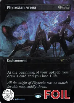 MTG Phyrexian Arena (Confetti Foil) (2333) | NM Foil | Secret Lair Furby {SLD} - Image 1