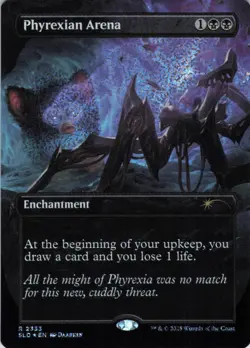 MTG Phyrexian Arena (Confetti Foil) (2333) | NM Foil | Secret Lair Furby {SLD} - Image 2