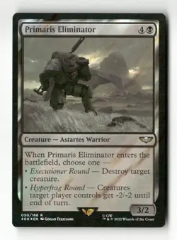 Primaris Eliminator (Surge Foil) Universes Beyond: Warhammer 40,000 #50 Rare - Image 1