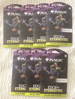 7 Pack Lot~Magic The Gathering ~ EDGE of ETERNITIES - Image 1