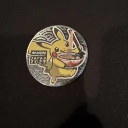 Pokemon 2023 Japan World Championship Pikachu Jumbo Coin Yokohama - Image 2