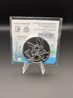 Pokemon Worlds 2024 Honolulu Hawaii Pikachu Diving Pokemon Center Coin - Image 1