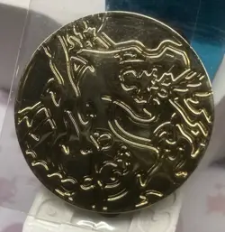 Pokemon TCG Charizard Ultra Premium Collection UPC Metal Gold Coin - NEW - Image 1