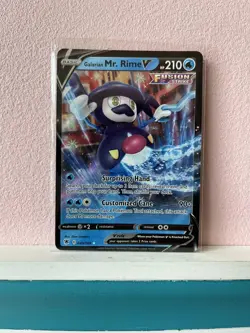Pokemon TCG Galarian Mr. Rime 049/189 V Sword & Shield - Astral Radiance Holo - Image 1
