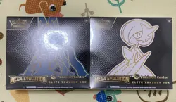Pokemon Center Mega Evolution Gardevoir & Lucario ETB Elite Trainer Box Set Of 2 - Image 1
