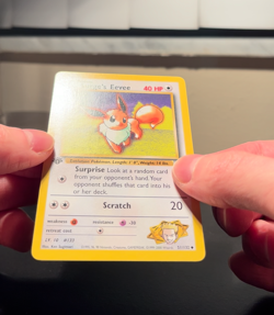 Lt. Surge’s Eevee 51/132 1st Edition - NM -Gym Challenge Pokemon - Image 2