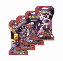 Pokemon TCG Destined Rivals Sleeved Booster (1 Random) (SV10) - New Sealed - Image 1