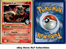 2009 Pokemon, Supreme Victors Deck Exc., #15/147 Arcanine Lv. 60, Holo Rare - Image 1