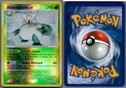 2007 Pokemon, D&P Mysterious Treasures, #18/123 Abomasnow, Reverse Holo Rare - Image 1