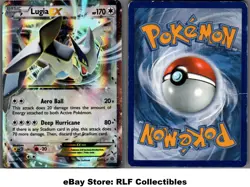 2015 Pokemon, XY Ancient Origins, #68/98 Lugia EX, Holo Ultra Rare - Image 1