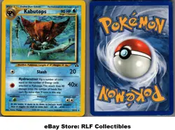2002 Pokemon, Neo Discovery, #25/75 Kabutops, Rare - Image 1