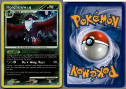2007 Pokemon, D&P Mysterious Treasures, #10/123 Honchkrow Lv. 42, Holo Rare (c) - Image 1