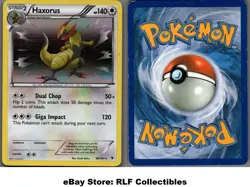 2011 Pokemon, B&W Noble Victories, #88/101 Haxorus, Holo Rare (b) - Image 1