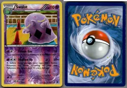 2014 Pokemon, XY Phantom Forces, #38/119 Swalot, Reverse Holo Rare - Image 1