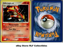 2007 Pokemon, Diamond & Pearl , #5/130 Infernape Lv. 40, Holo Rare - Image 1