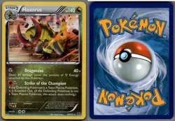 2013 Pokemon, B&W Plasma Blast, #69/101 Haxorus, Holo Rare - Image 1