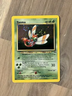 Yanma Holo Pokemon WOTC 2001 Neo Discovery 17/75 Orb NM Pack Fresh - Image 4