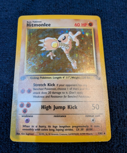 1999 Pokemon - 1st Edition Hitmonlee Holo Rare - Fossil 7/62 - Image 1