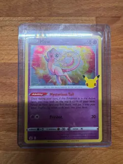 Pokemon TCG Mew 11/25 - Celebrations 25th Anniversary NM Holo Rare - Image 1