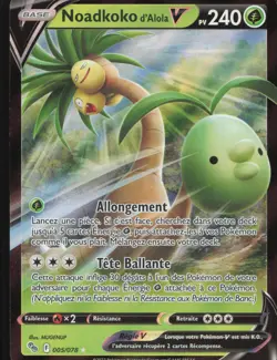 Carte Pokemon Noadkoko d'Alola-V 005/078 Pokemon Go Francais - Image 1