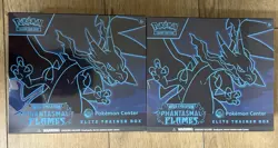 Pokemon TCG Pokemon Center Phantasmal Flames Elite Trainer Box ETB Lot Of 2 - Image 1