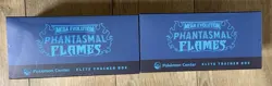 Pokemon TCG Pokemon Center Phantasmal Flames Elite Trainer Box ETB Lot Of 2 - Image 3