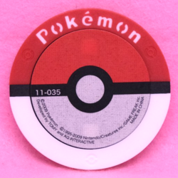 Sableye Pokemon Battrio Coin 11-035 2009 Vintage Nintendo Japanese F/S - Image 2