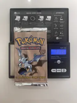 Pokemon Fossil Booster Pack Factory Sealed 1999 -All 3 Artworks All Packs Heavy 742818061599 - Image 3