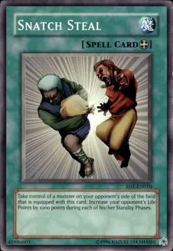 Snatch Steal - SD1-EN010 - LP - YuGiOh - Image 1
