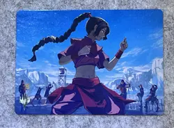 GOLD STAMPED - Ty Lee, Chi Blocker Art Card 5/54 MTG ATLA - Image 1