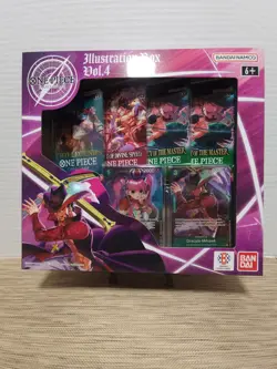 Bandai One Piece Trading Card Game: Illustration Box BUNDLE (Vol. 3 + 4) NEW 🔱 - Image 1