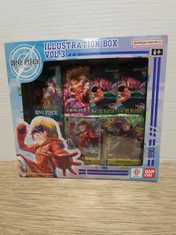 Bandai One Piece Trading Card Game: Illustration Box BUNDLE (Vol. 3 + 4) NEW 🔱 - Image 2