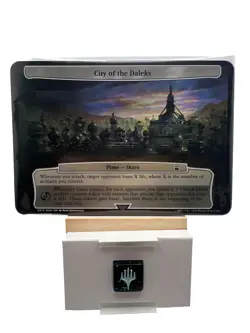 MTG Doctor Who Masters Of Evil 10 Oversized Planechase Cards + 1 Dice Sealed - Image 1