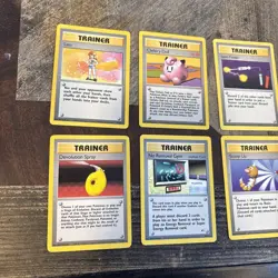 Pokemon TCG Vintage Card Lot of 21 Trainer Cards From Multiple Sets WOTC - Image 1