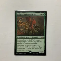 Magic the Gathering TCG - Ashaya, Soul of the Wild (Mythic Card) - Image 1